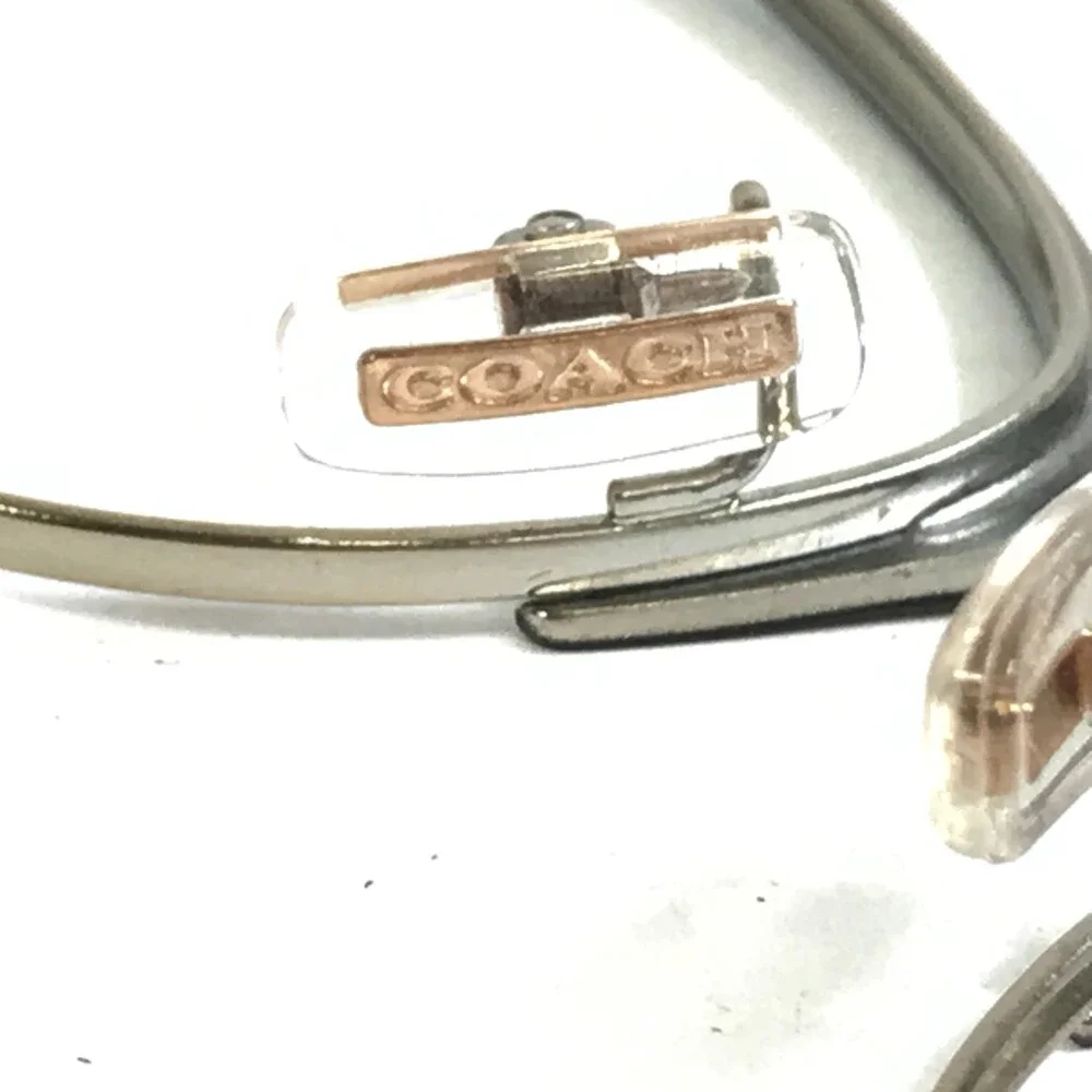 Coach Eyeglasses Frames HC5111 9346 Shiny Light Gold Cat Eye Full Rim 53-17-140